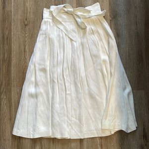 White skirt